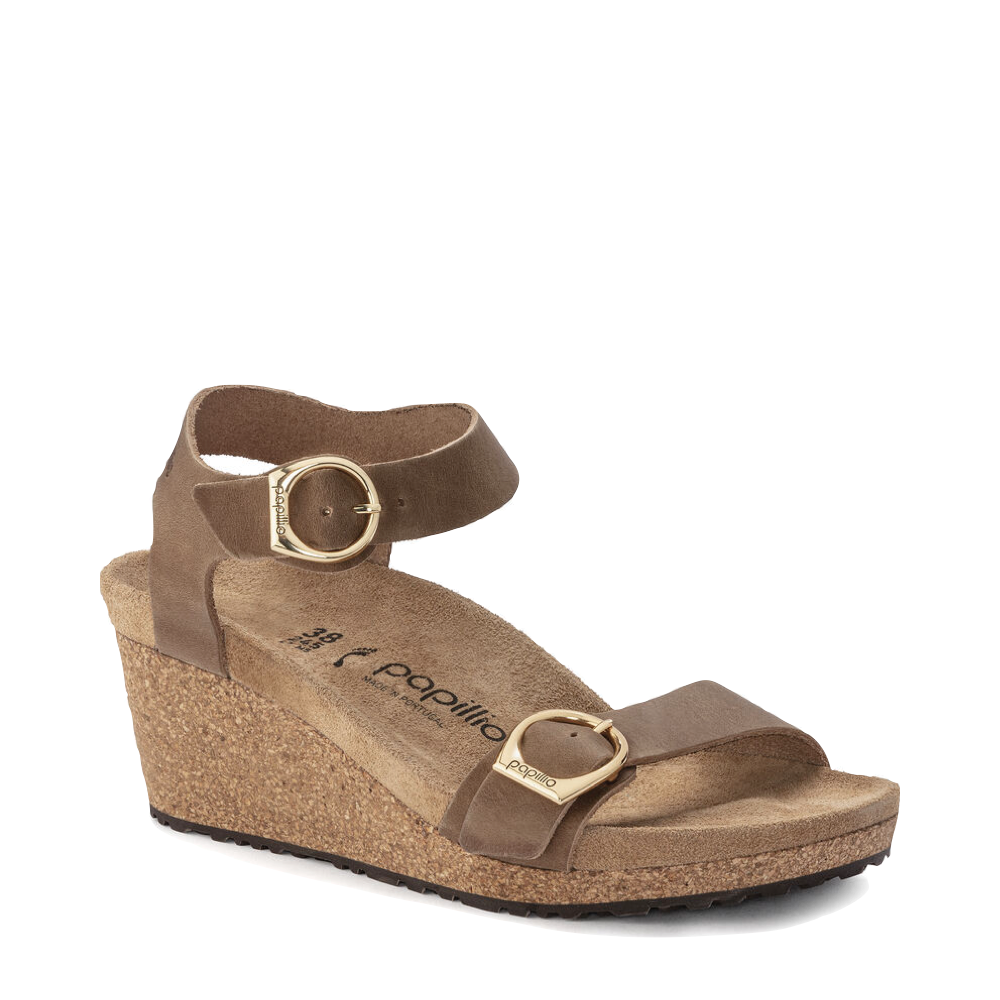 Toe view of Birkenstock Soley Wedge Sandal for women.