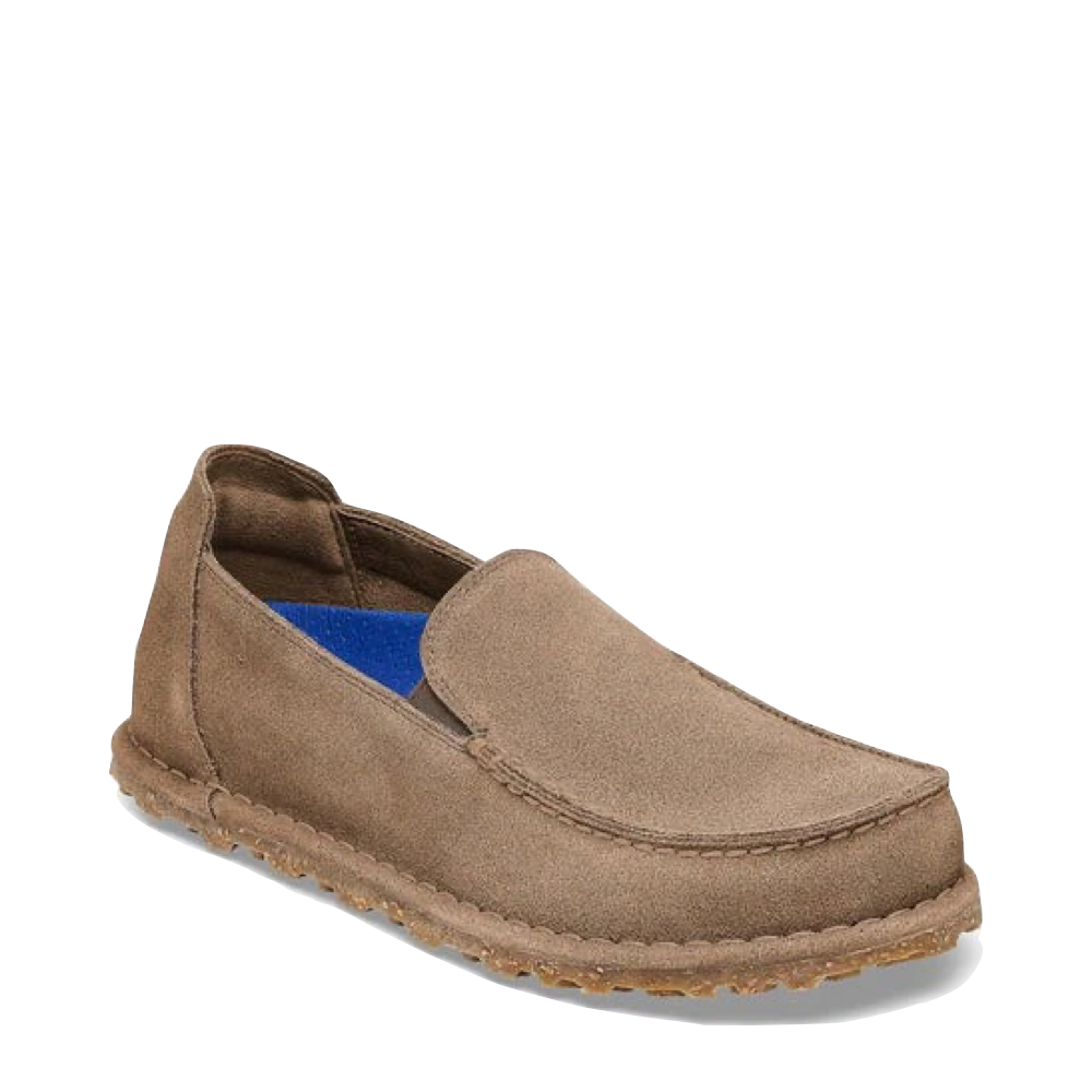 Mudguard and Toe view of Birkenstock  Utti Slip On Loafer for women.