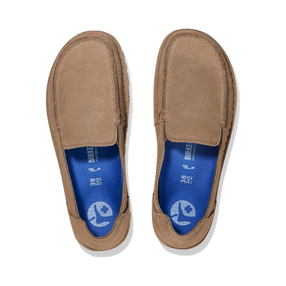 Top-down view of Birkenstock  Utti Slip On Loafer for women.