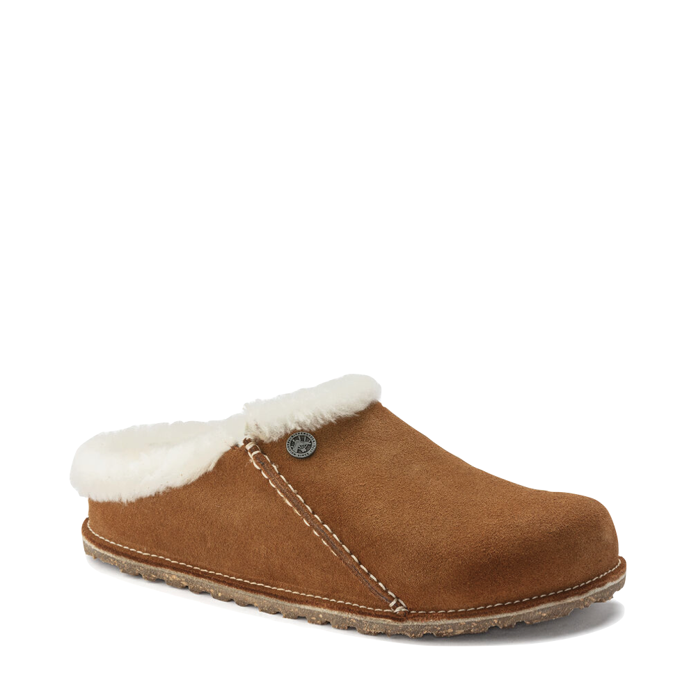 Birkenstock Women's Zermatt Premium Shearling Lined Slip On Clog Slipper in Mink