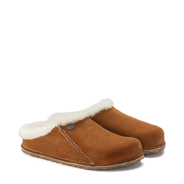 Birkenstock Women's Zermatt Premium Shearling Lined Slip On Clog Slipper in Mink