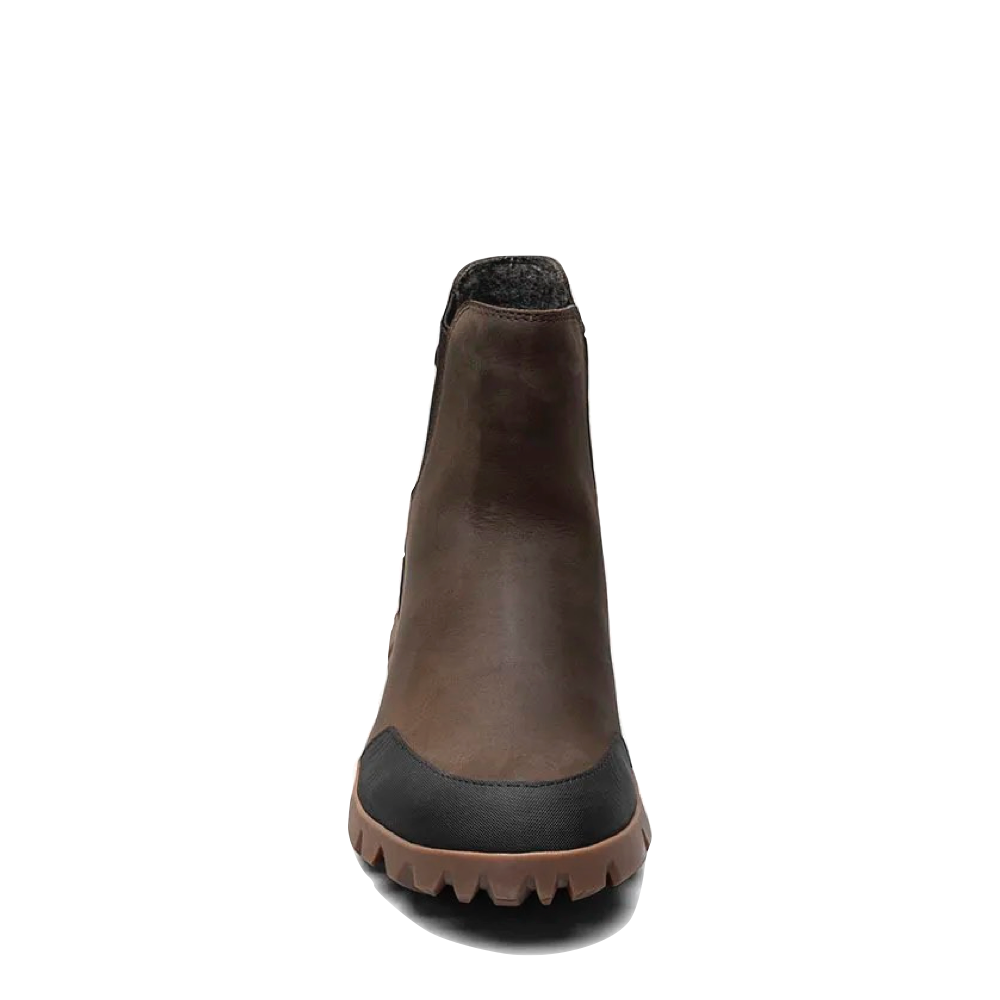 Bogs Men's Arcata Urban Pull On Waterproof Chelsea Boot (Chocolate)