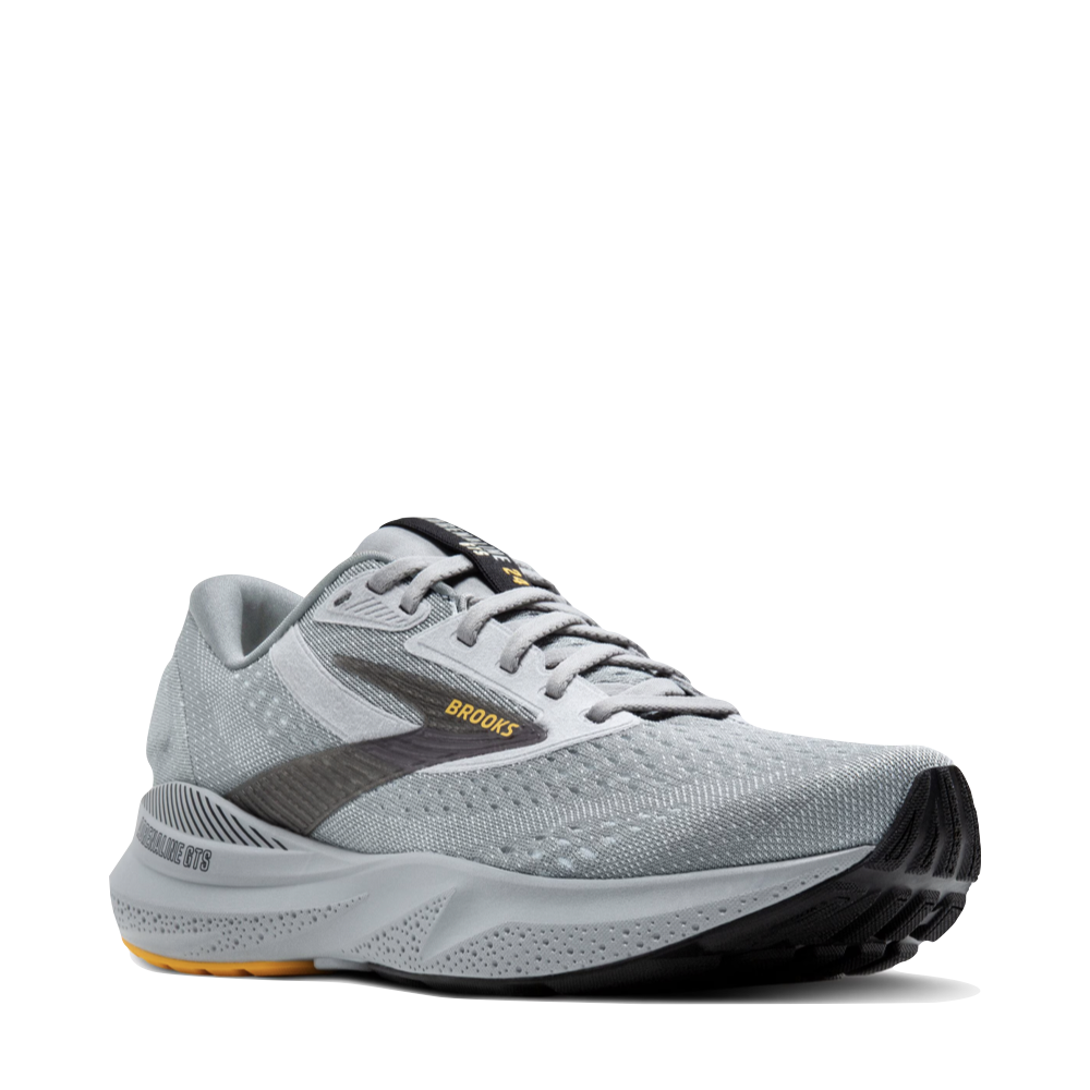 Mudguard and Toe view of Brooks Adrenaline GTS 24 Sneaker for men.