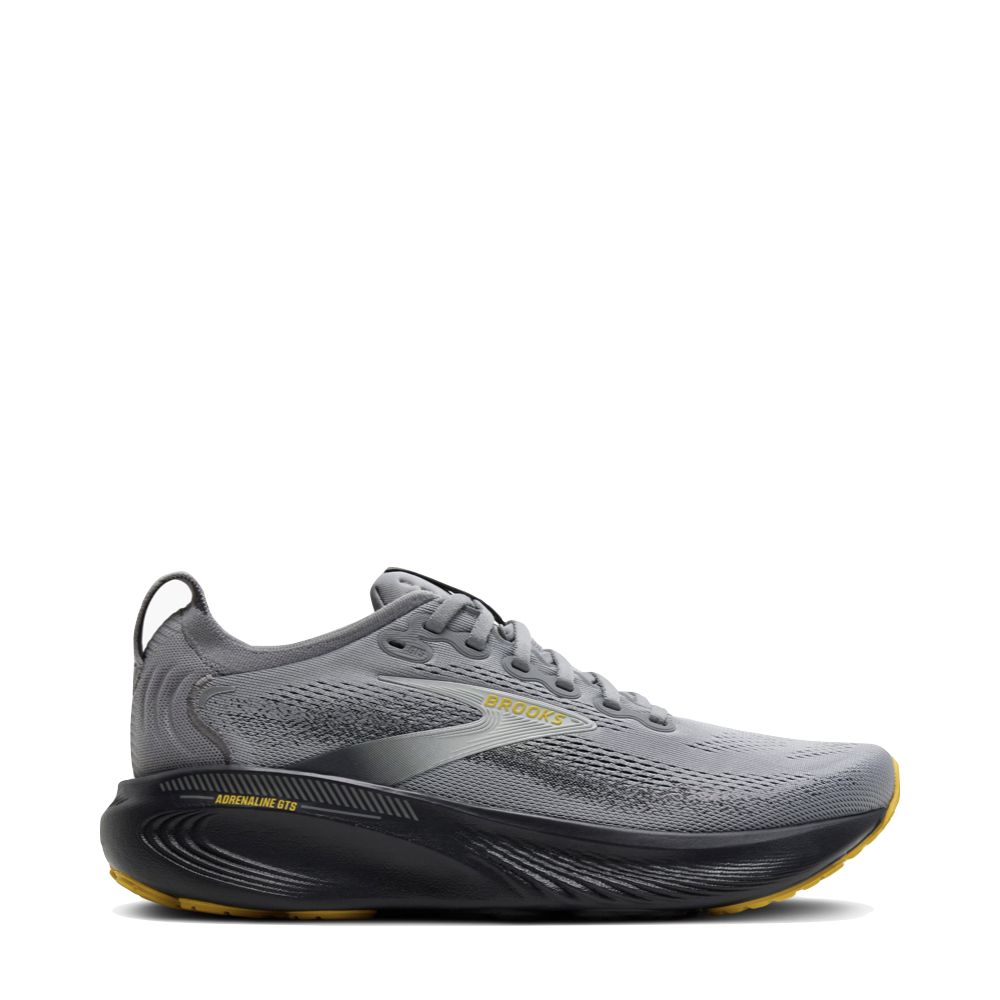 Side (right) view of Brooks Adrenaline GTS 25 Sneaker for men.