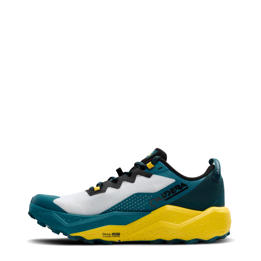 Side (left) view of Brooks Caldera 8 Sneaker for men.