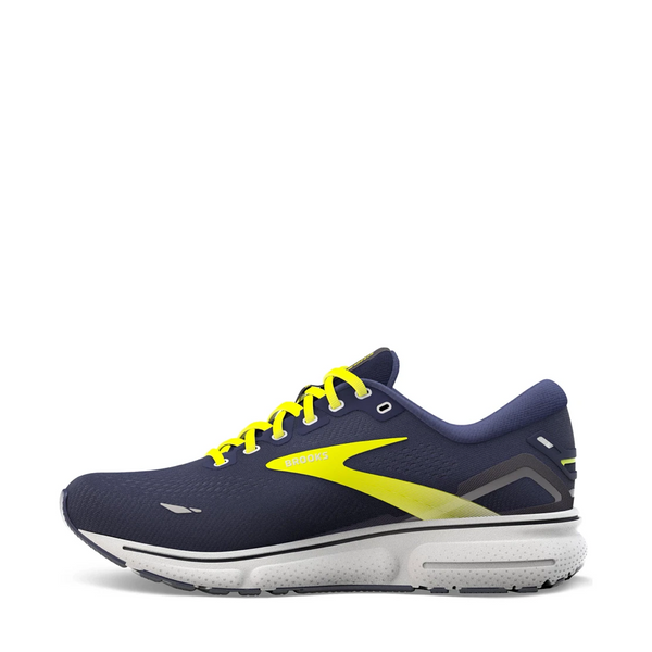 Brooks Men's Ghost 15 Running Sneakers in Peacoat/Nightlife/Grey
