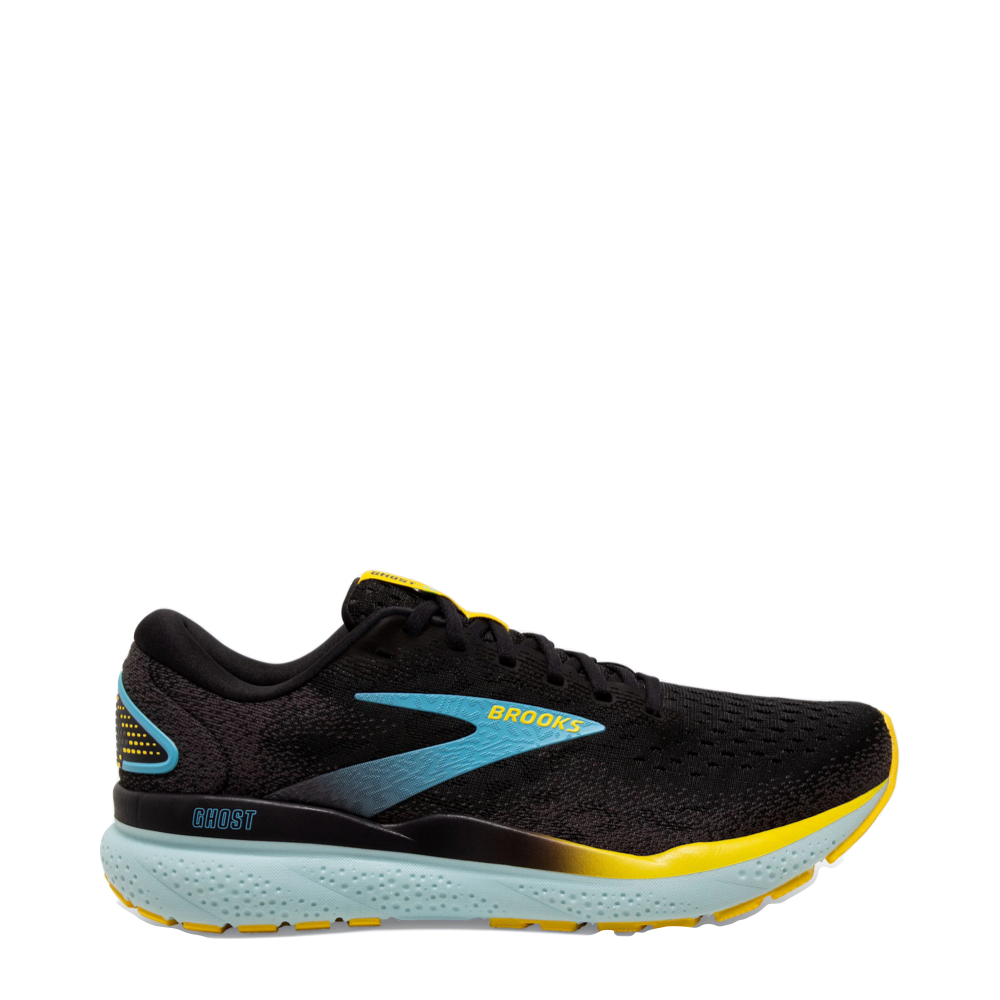 Side (right) view of Brooks Ghost 16 Sneaker for men.