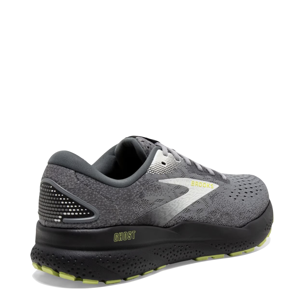 Heel view of Brooks Ghost 16 Sneaker for men.