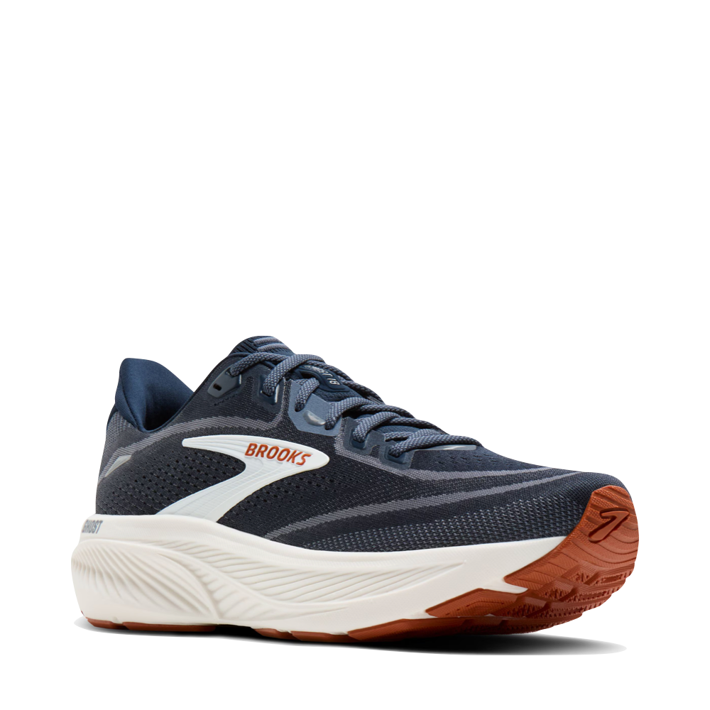 Mudguard and Toe view of Brooks Ghost 18 Sneaker for men.