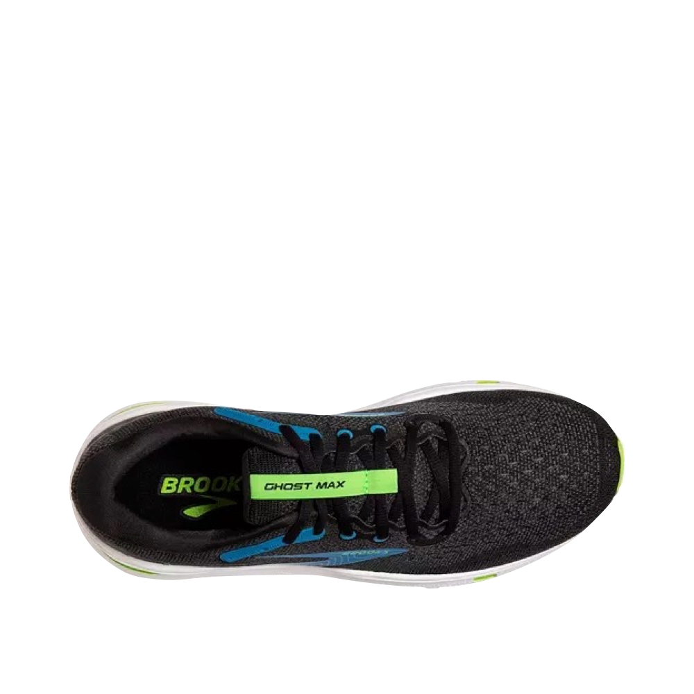 Top-down view of Brooks Ghost Max for men.