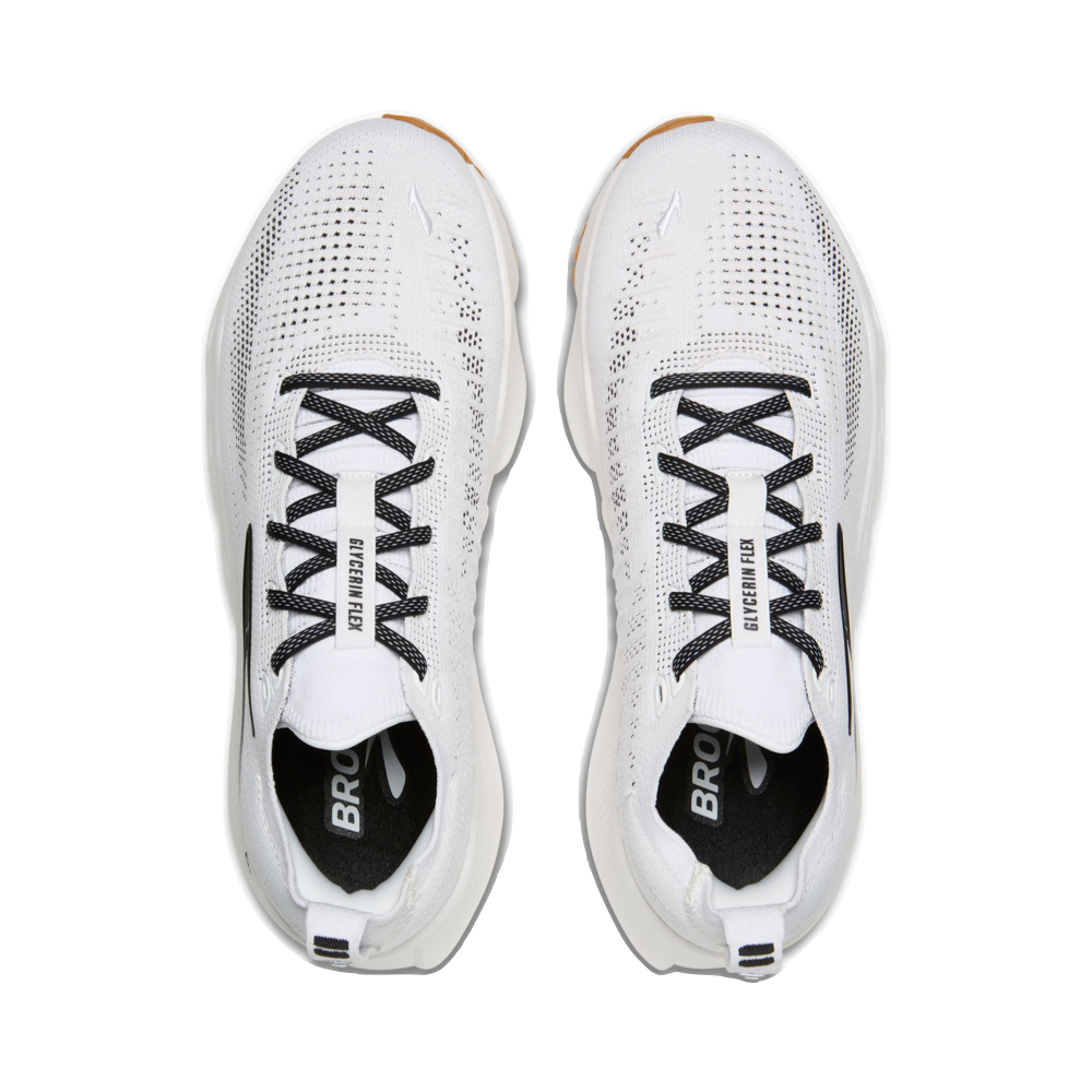 Top-down view of Brooks Glycerin Flex Sneaker for men.