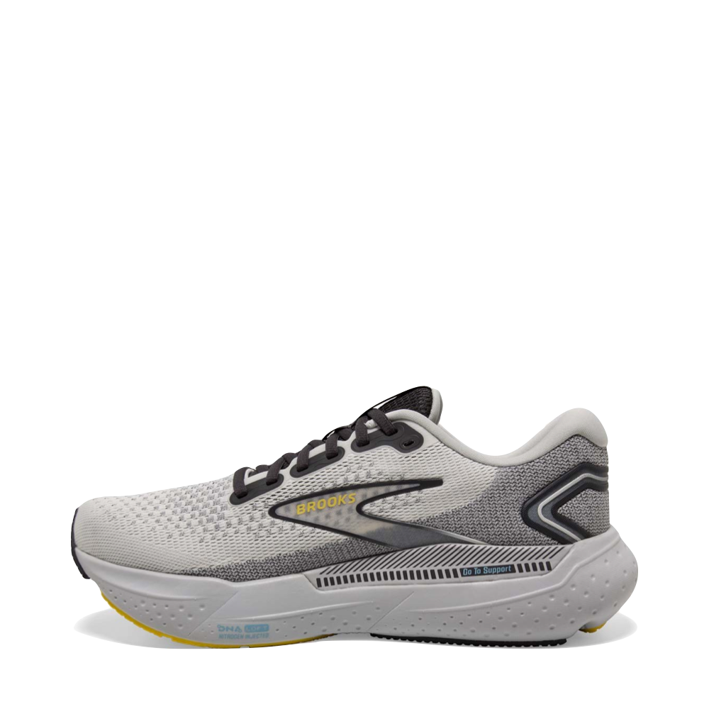 Side (left) view of Brooks Glycerine GTS 21 for men.