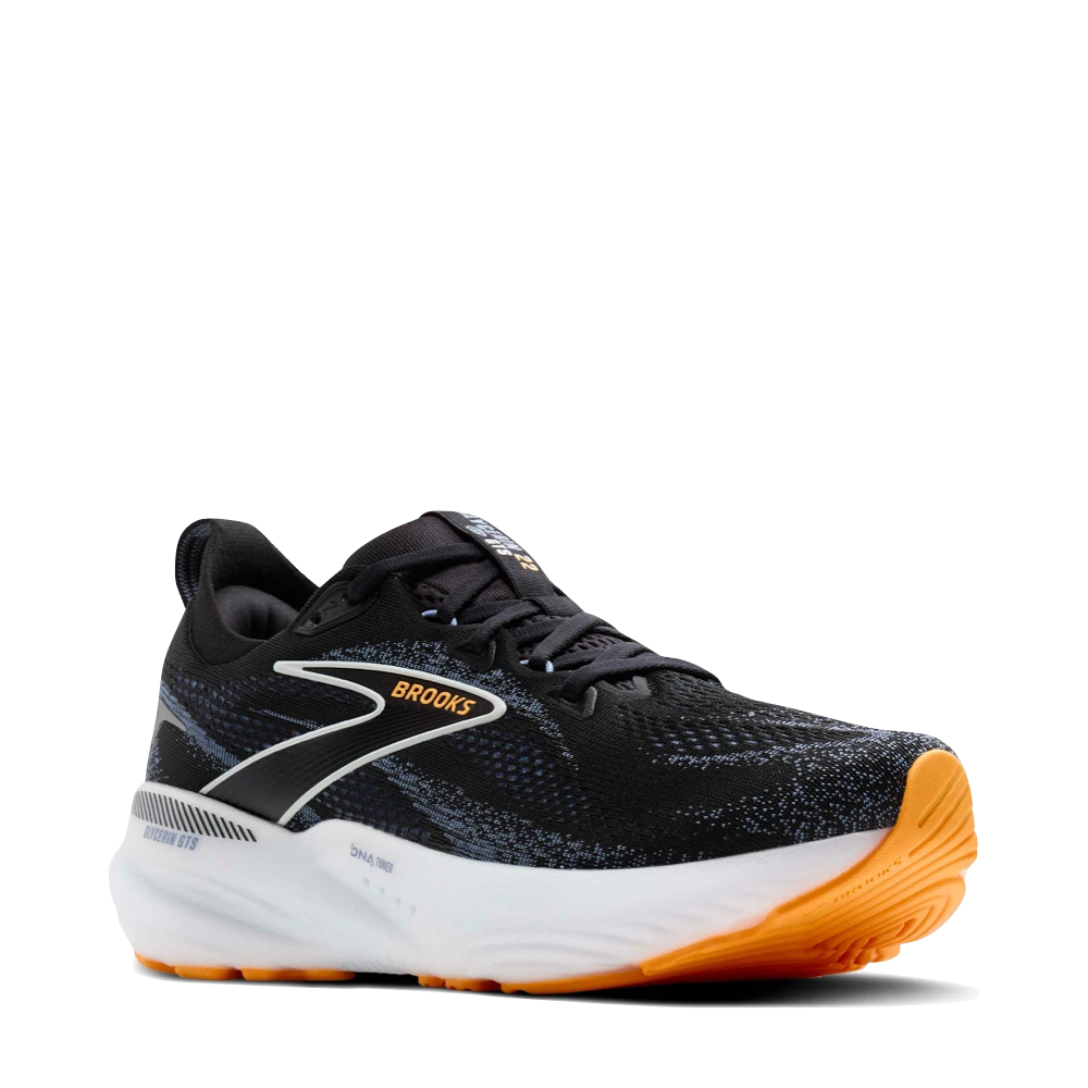 Mudguard and Toe view of Brooks Glycerin GTS 22 Sneaker for men.