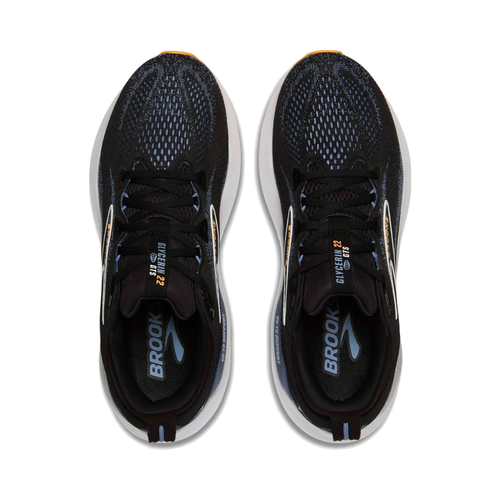 Top-down view of Brooks Glycerin GTS 22 Sneaker for men.