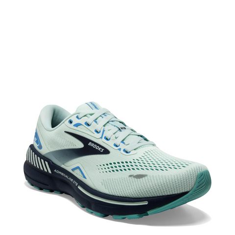Brooks Women's Adrenaline GTS 23 Running Sneaker in Blue Glass/Nile Blue/Marina