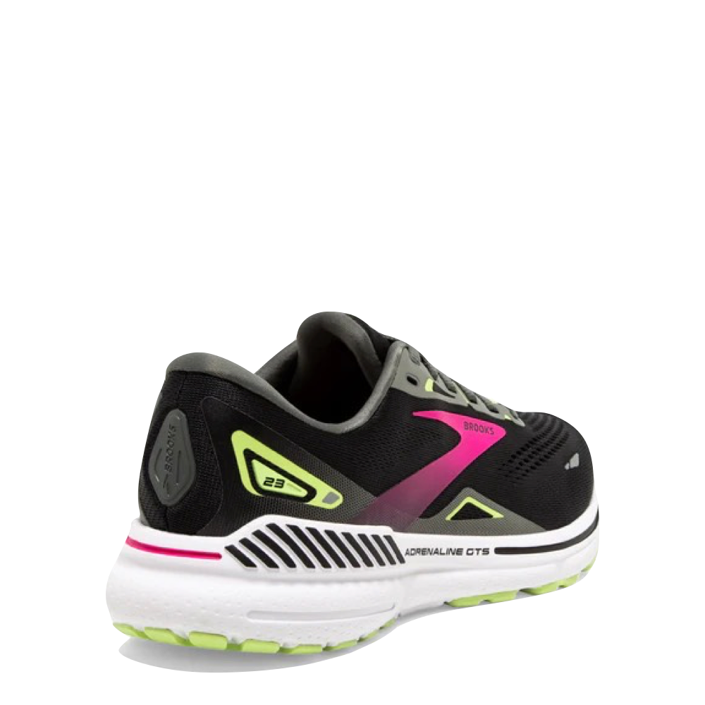 Heel and Counter view of Brooks Adrenaline GTS 23 for women.
