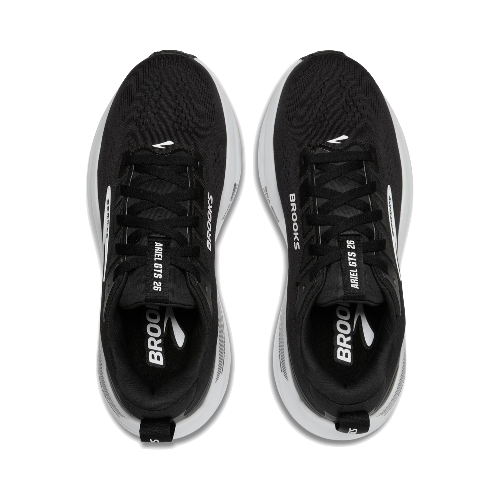Top-down view of Brooks Ariel GTS 26 Sneaker for women.