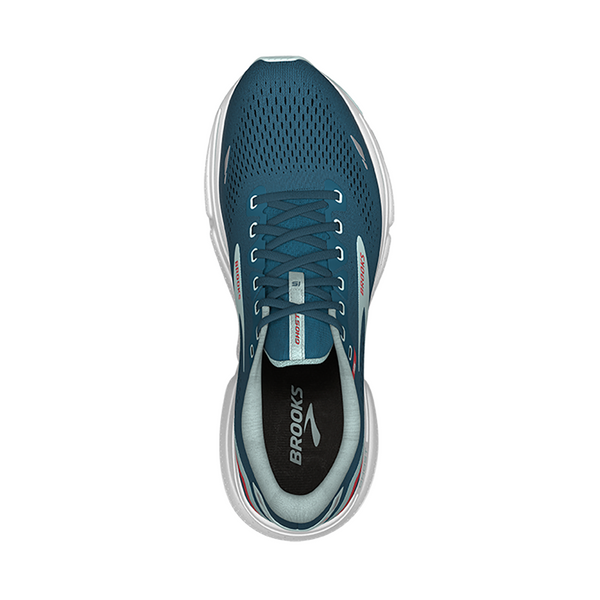 Brooks Women's Ghost 15 Running Sneakers in Legion Blue/Blue/Bittersweet