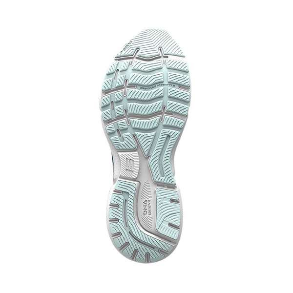 Brooks Women's Ghost 15 Running Sneakers in Legion Blue/Blue/Bittersweet