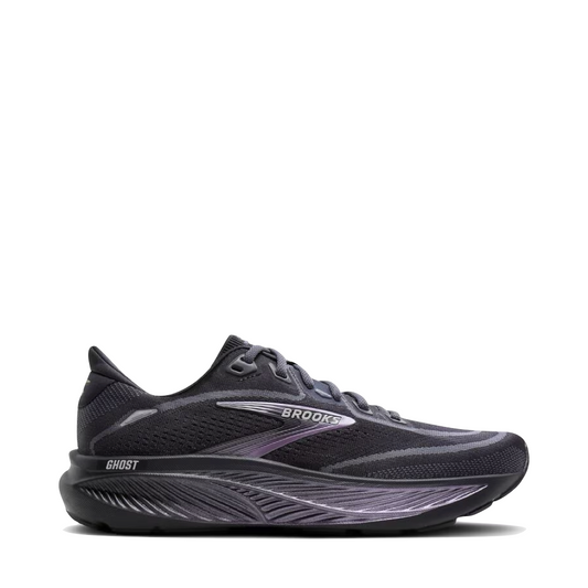 Side (right) view of Brooks Ghost 18 Sneaker for women.