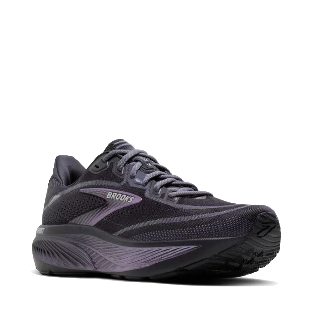 Mudguard and Toe view of Brooks Ghost 18 Sneaker for women.