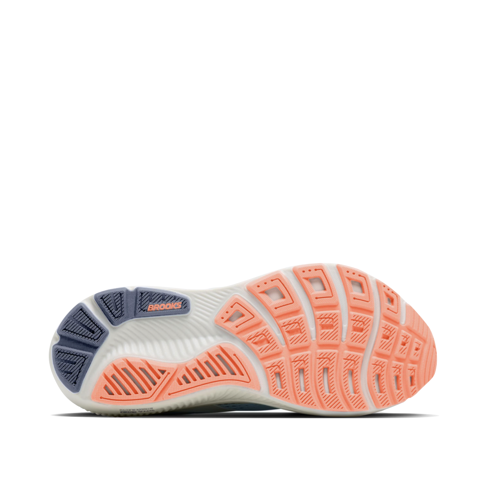 Bottom view of Brooks Ghost 18 Sneaker for women.