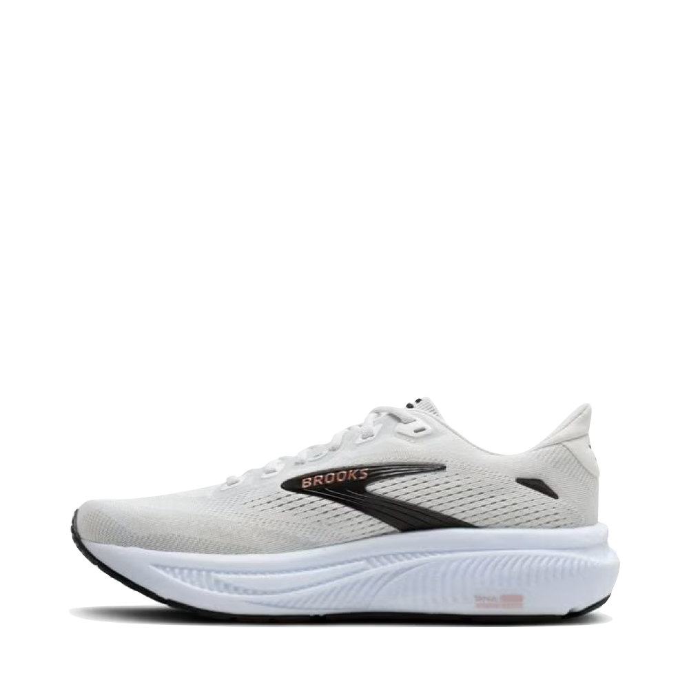 Side (left) view of Brooks Ghost 18 Sneaker for women.