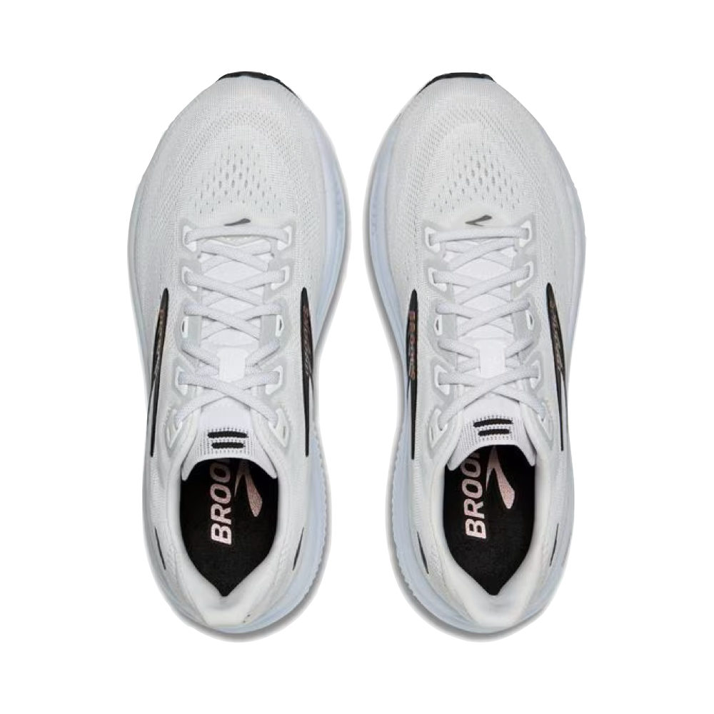 Top-down view of Brooks Ghost 18 Sneaker for women.