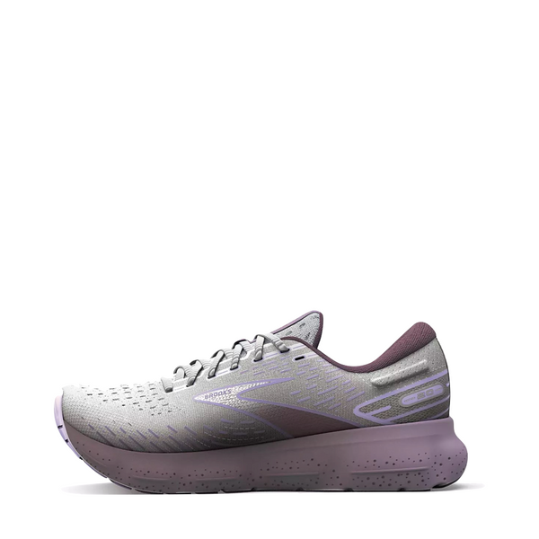 Brooks Women's Glycerin 20 Running Sneakers in White/Orchid/Lavender