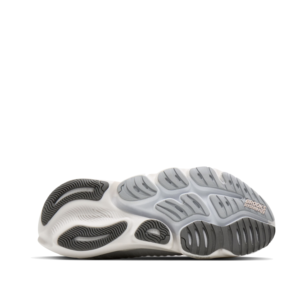 Bottom view of Brooks Glycerin Flex Sneaker for women.