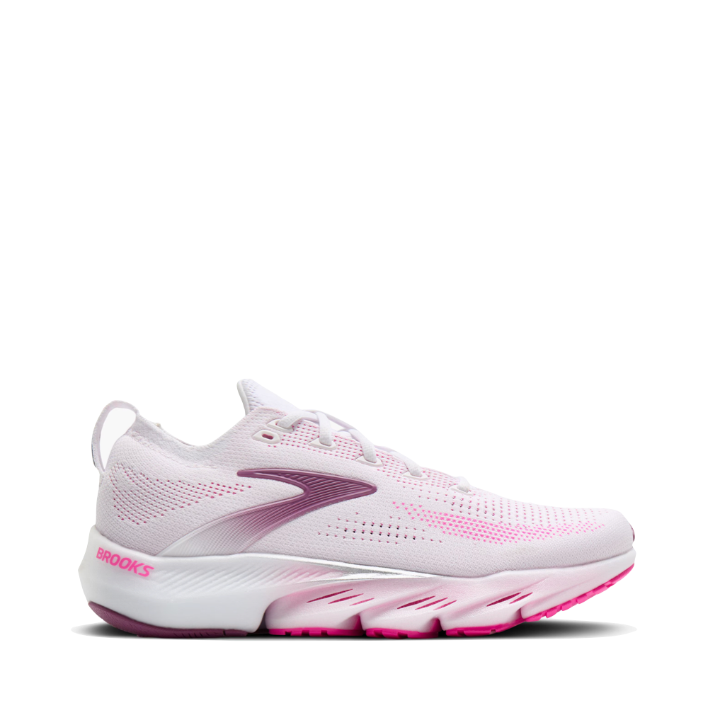 Side (right) view of Brooks Glycerin Flex Sneaker for women.