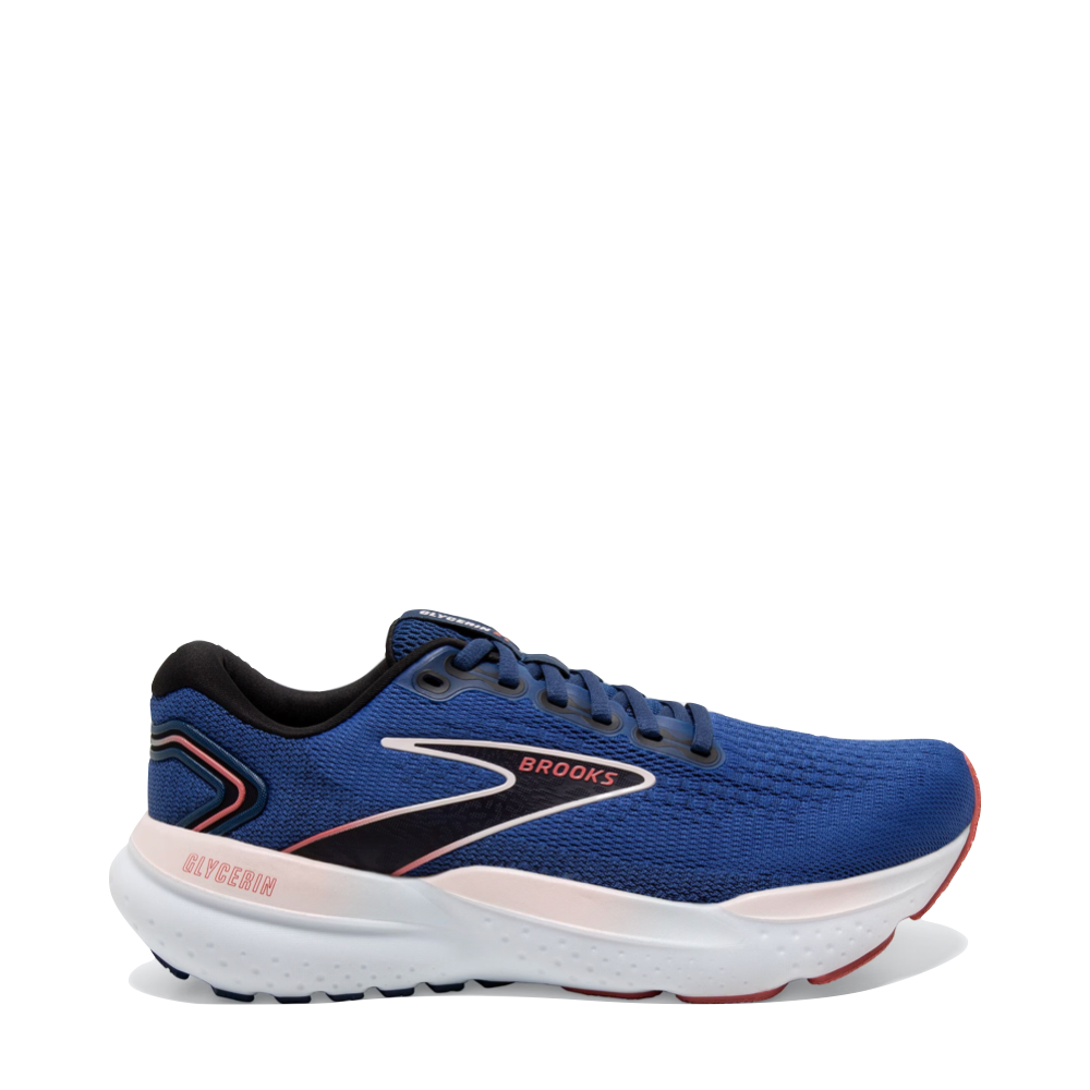Side (right) view of Brooks Glycerin GTS 21 for women.