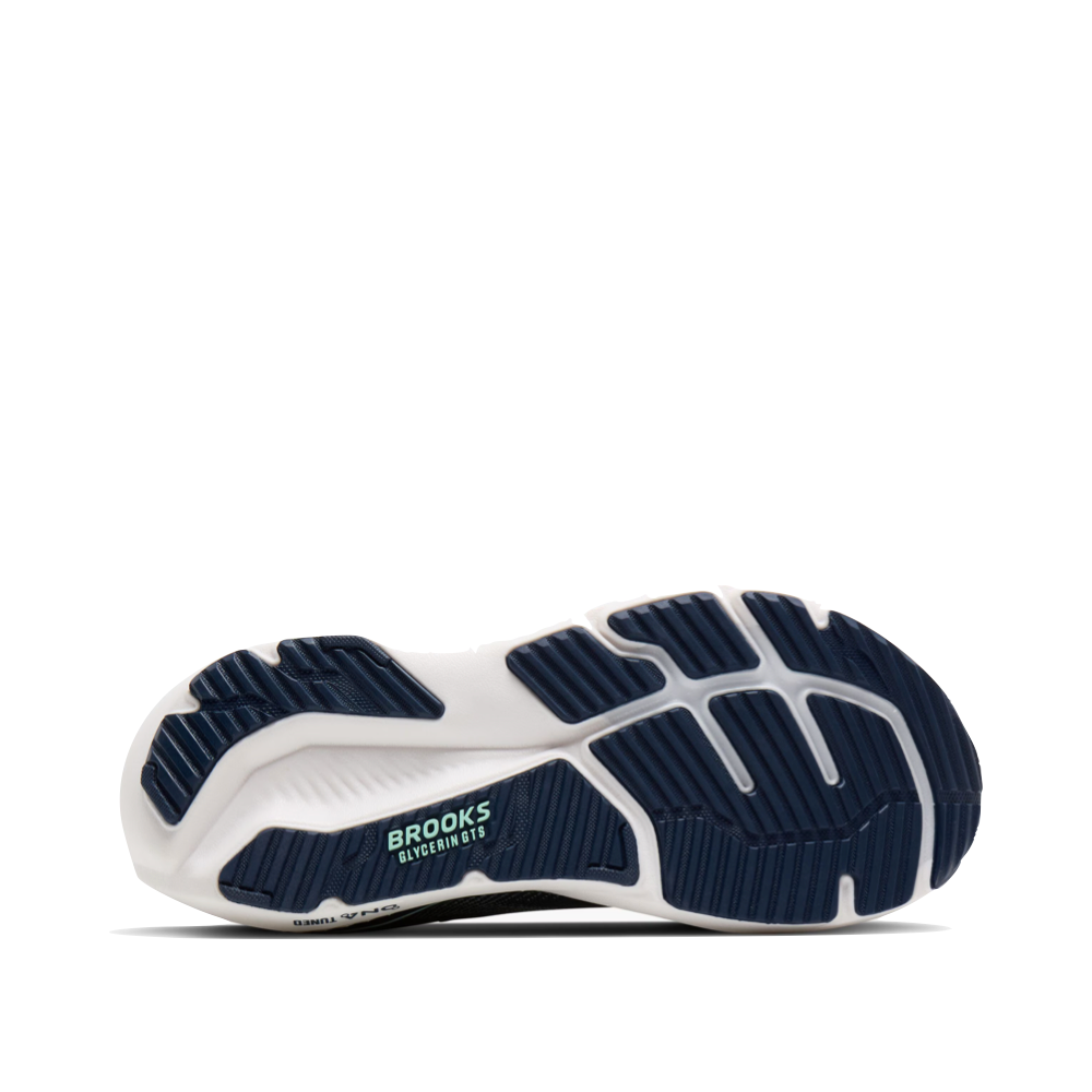 Bottom view of Brooks Glycerin GTS 23 Sneaker for women.