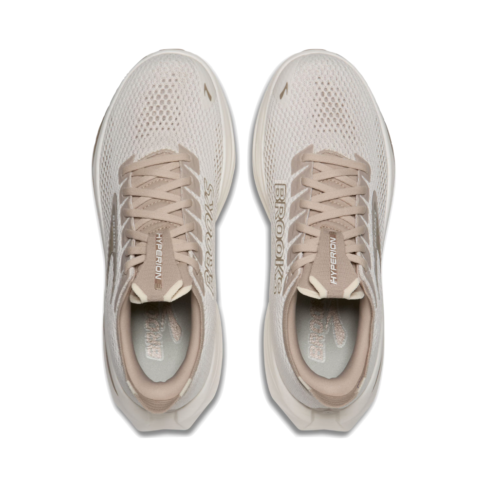 Top-down view of Brooks Hyperion 3 Sneaker for women.