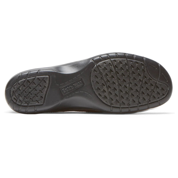 Cobb Hill by Rockport Women's Penfield Envelope Slip On Loafer in Bark Brown