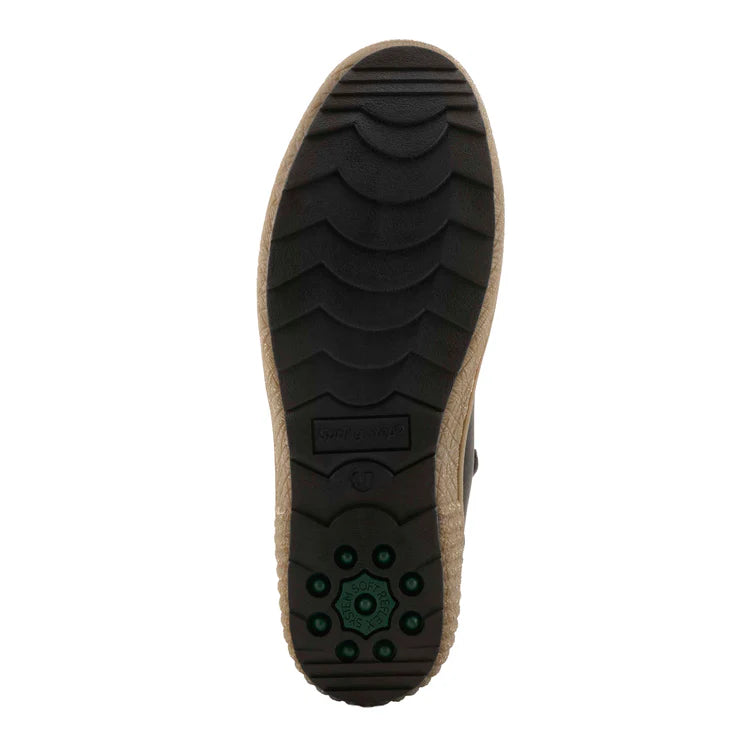 Spring Step Women's Cleora Side Zip Water Resistant Boot in Black