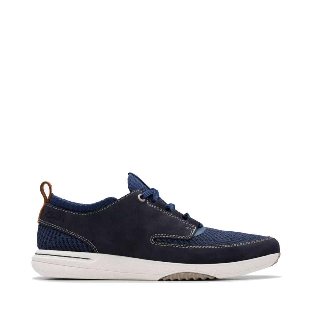 Side (right) view of Clarks Easeway Sport Sneaker for men.