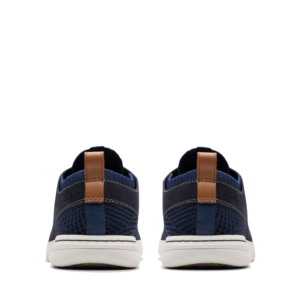 Back view of Clarks Easeway Sport Sneaker for men.