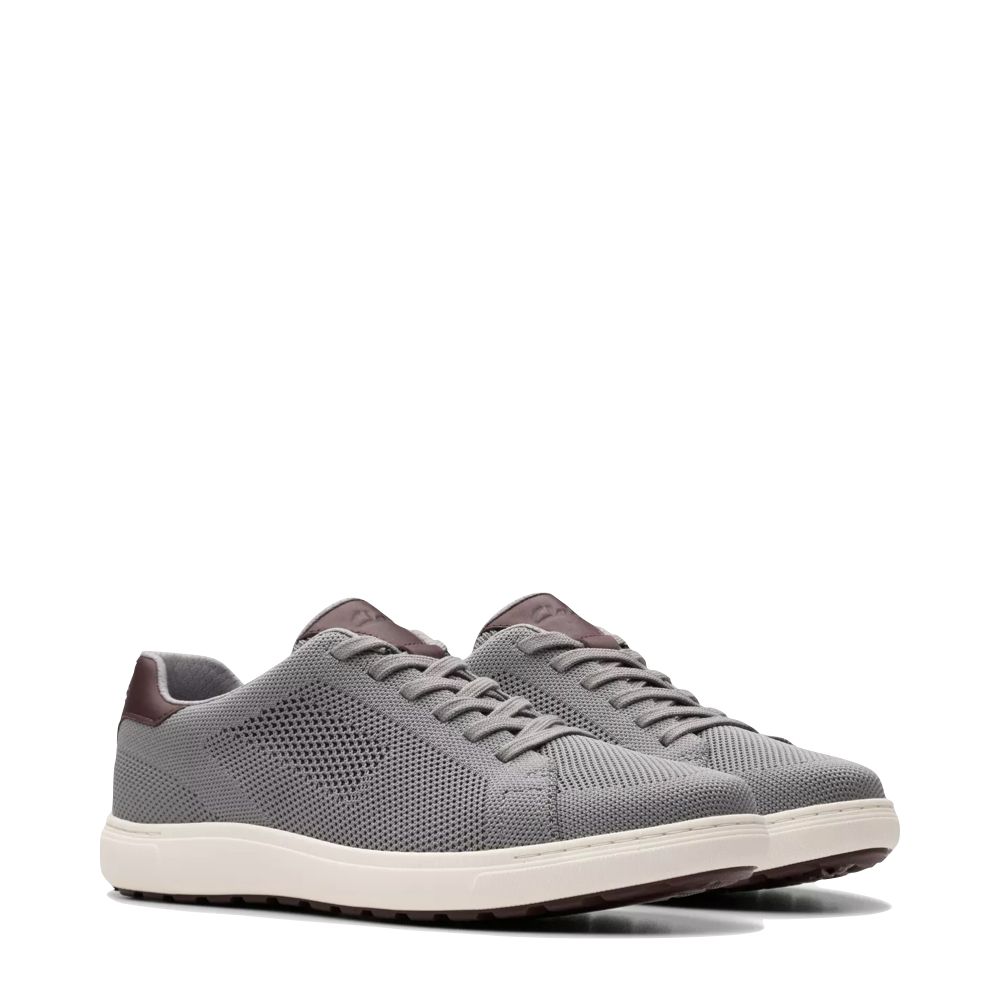 Mudguard and Toe view of Clarks Mapstone Lace for men.