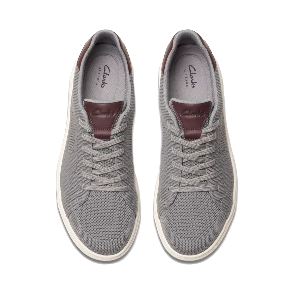 Top-down view of Clarks Mapstone Lace for men.
