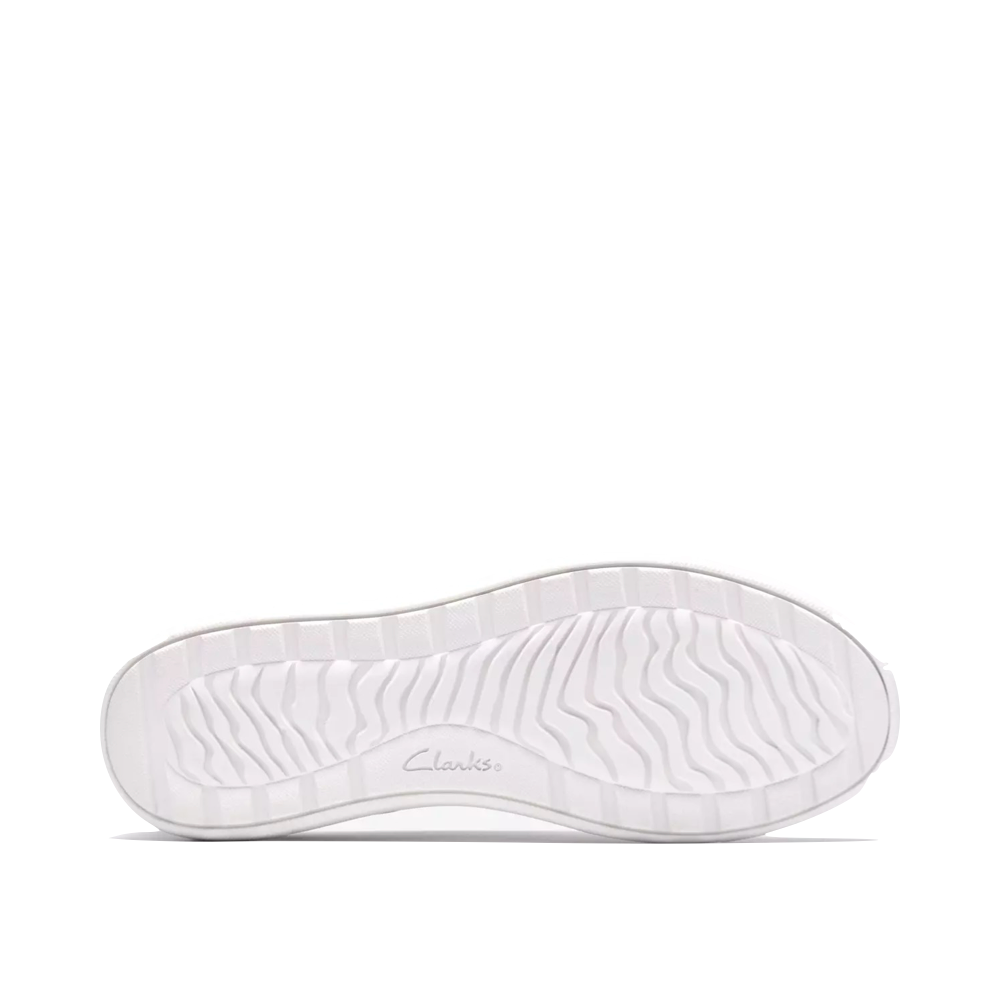 Bottom view of Clarks Mapstone Sport Leather Sneaker for men.