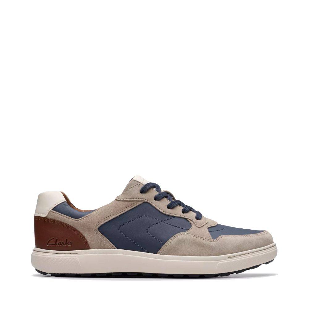 Side (right) view of Clarks Mapstone Sport Sneaker for men.