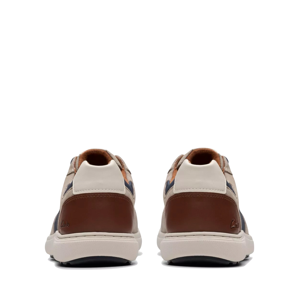 Back view of Clarks Mapstone Sport Sneaker for men.