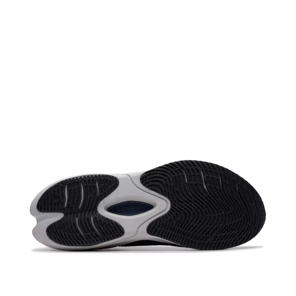 Bottom view of Clarks Pace Sneaker for men.