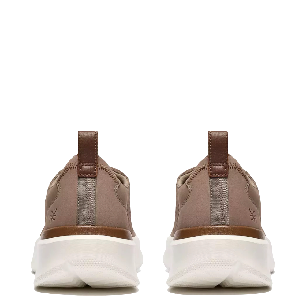Back view of Clarks Solevana Style Lace Sneaker for men.
