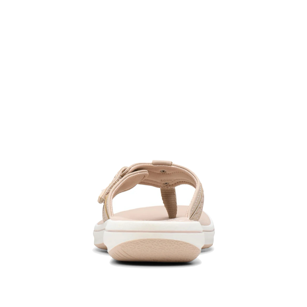 Back view of Clarks Breezey Sun Flip Sandal for women.