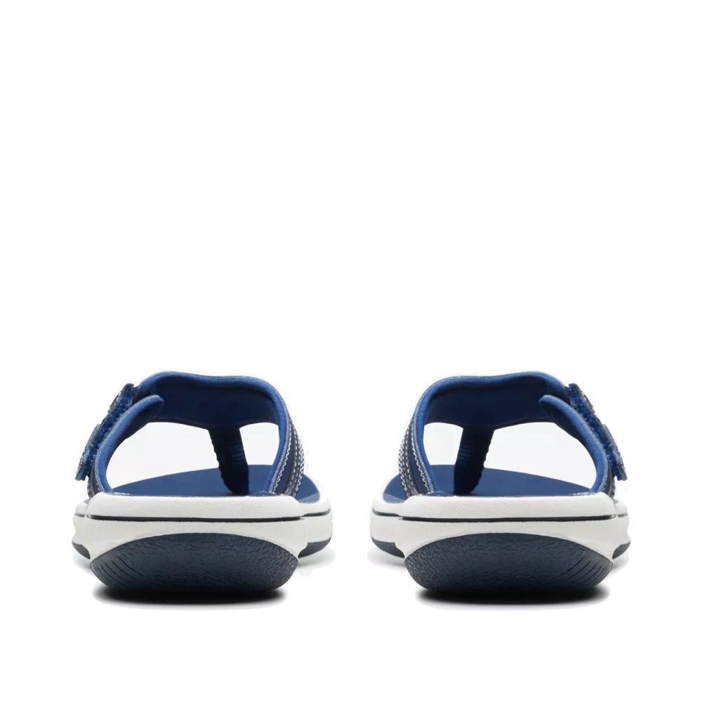 Back view of Clarks Breeze Sea 2 Flip Thong Sandal for women.