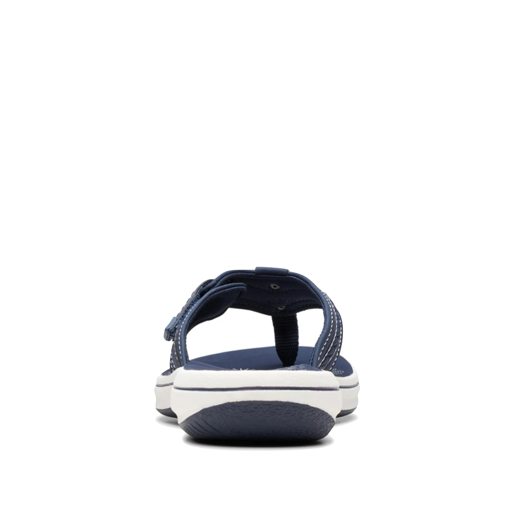 Back view of Clarks Breezey Sun Flip Sandal for women.