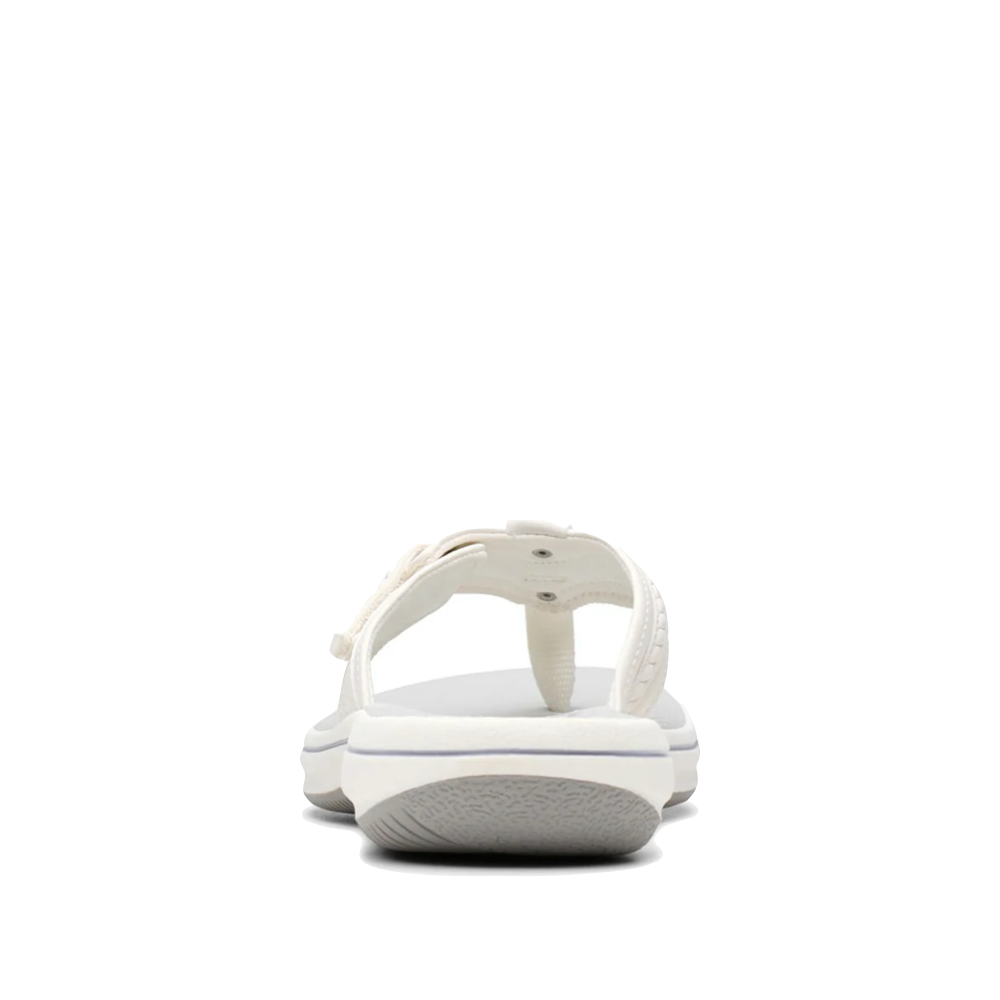 Back view of Clarks Breezey Sun Flip Sandal for women.