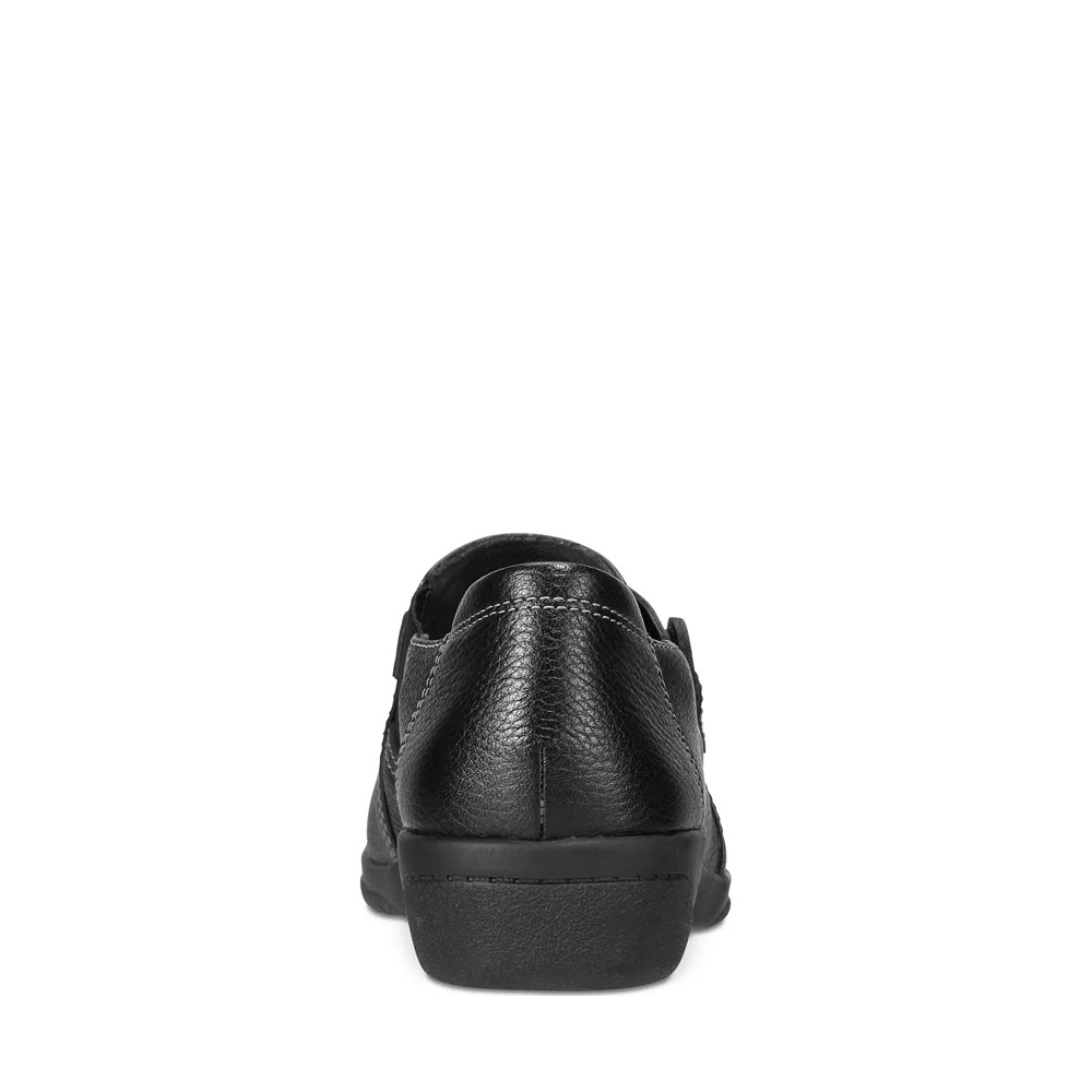 Back view of Clarks Cheyn Madi Leather Slip On for women.